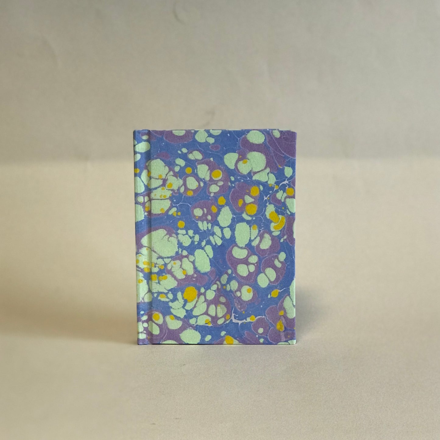 Carnet de notes marbré - Lilas et vert clair