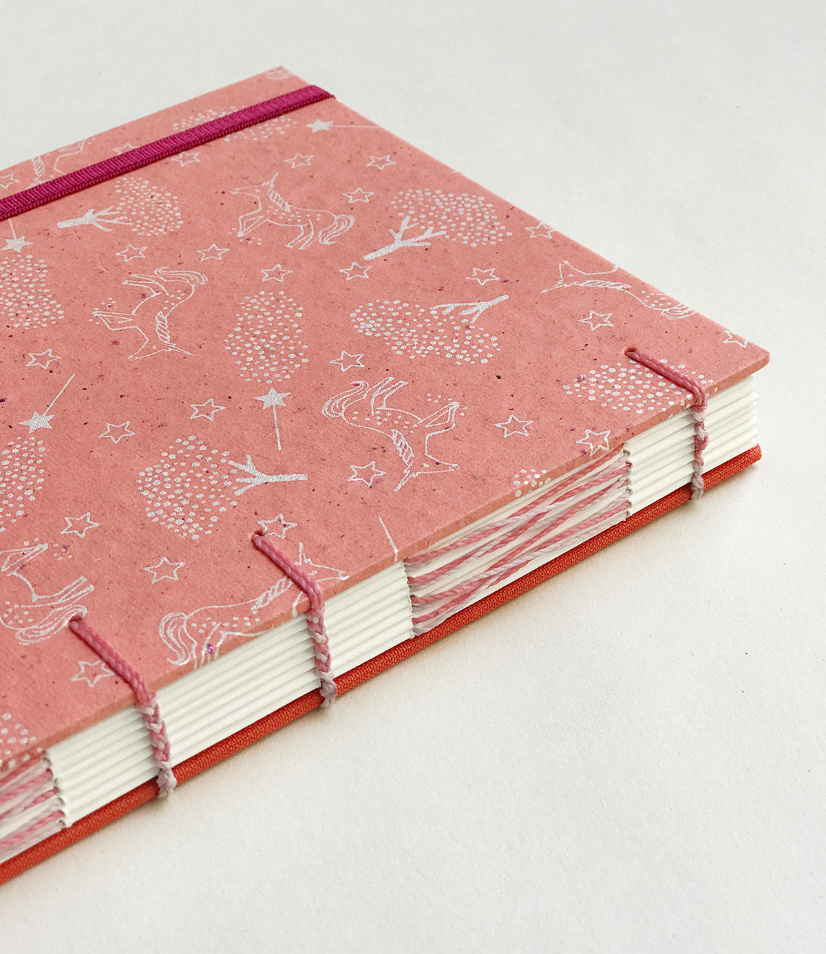 Carnet avec de licornes