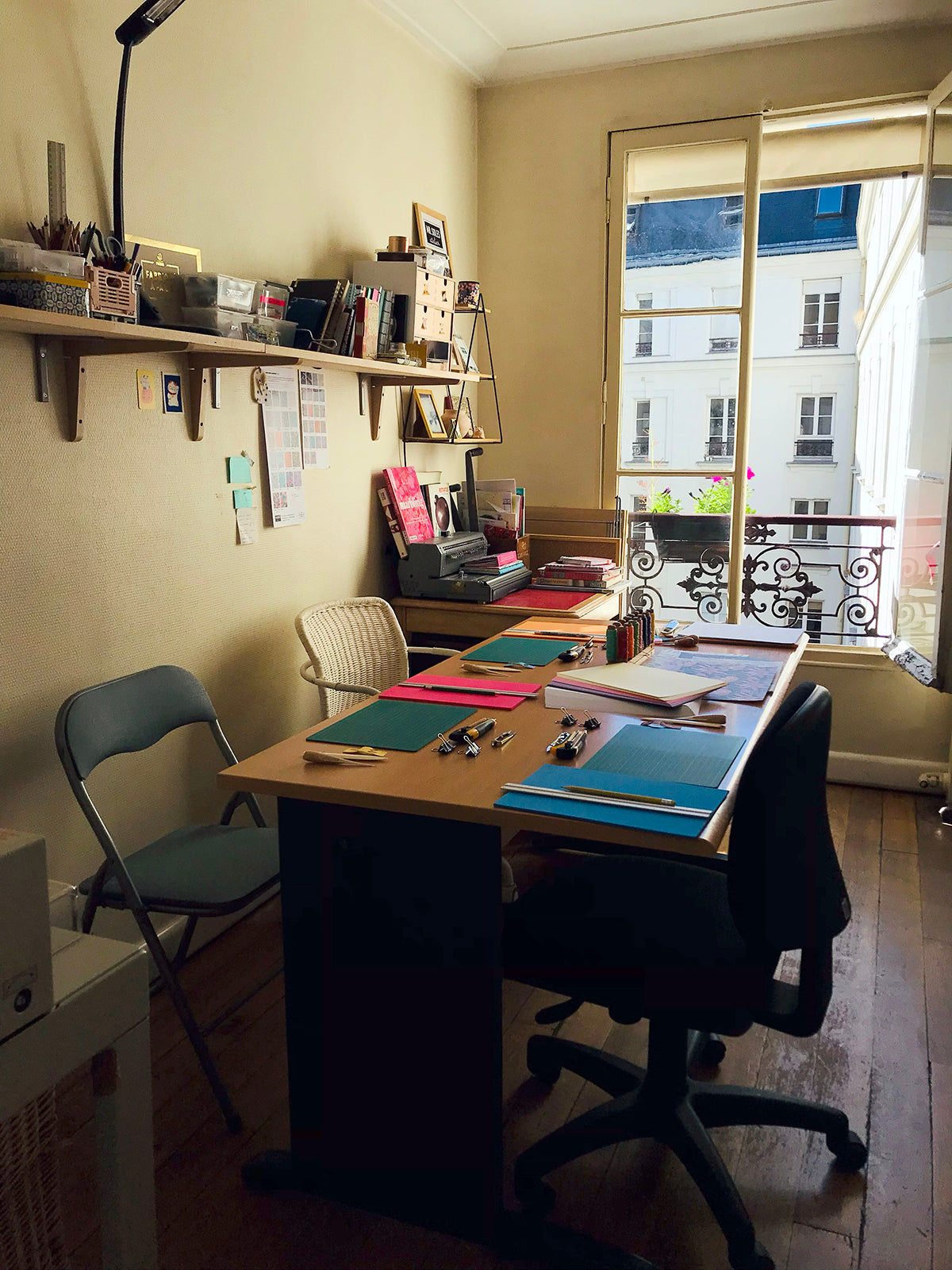 Ateliers créatifs autour de la reliure