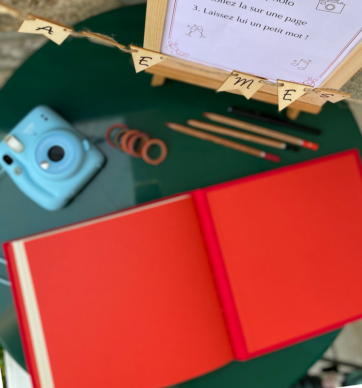 Livre d'or + impression dorure à chaud