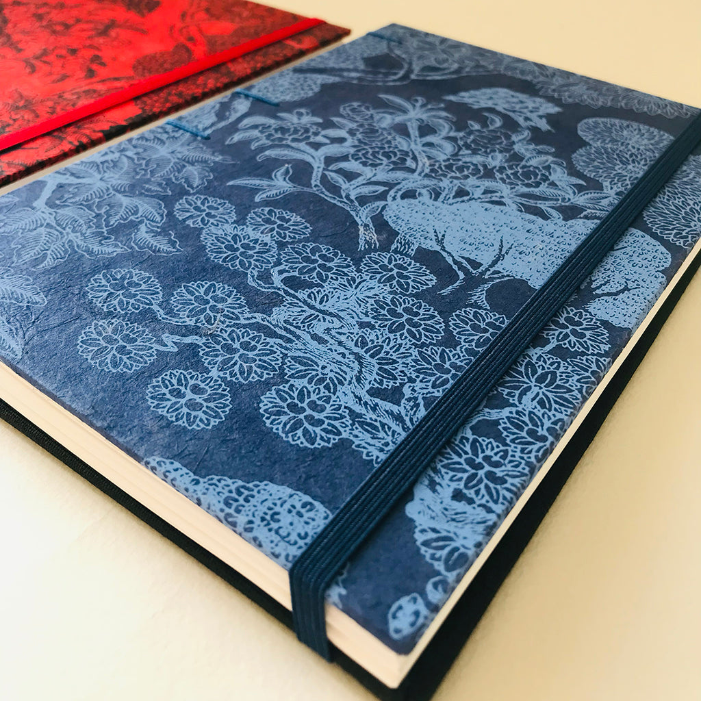 Carnet artisanal en papier népalais