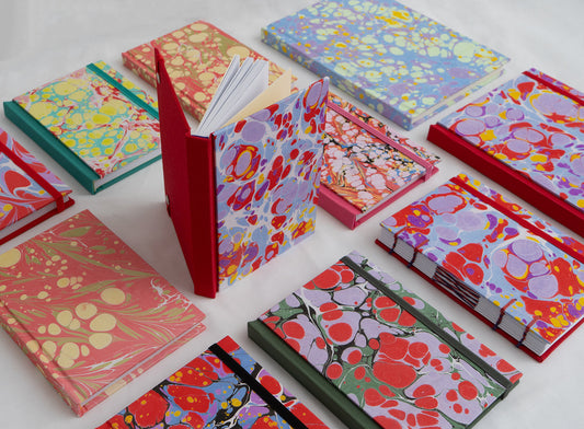 Papier marbré, la nouvelle collection