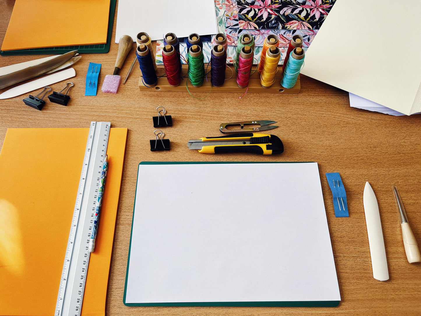 Ateliers créatifs autour de la reliure
