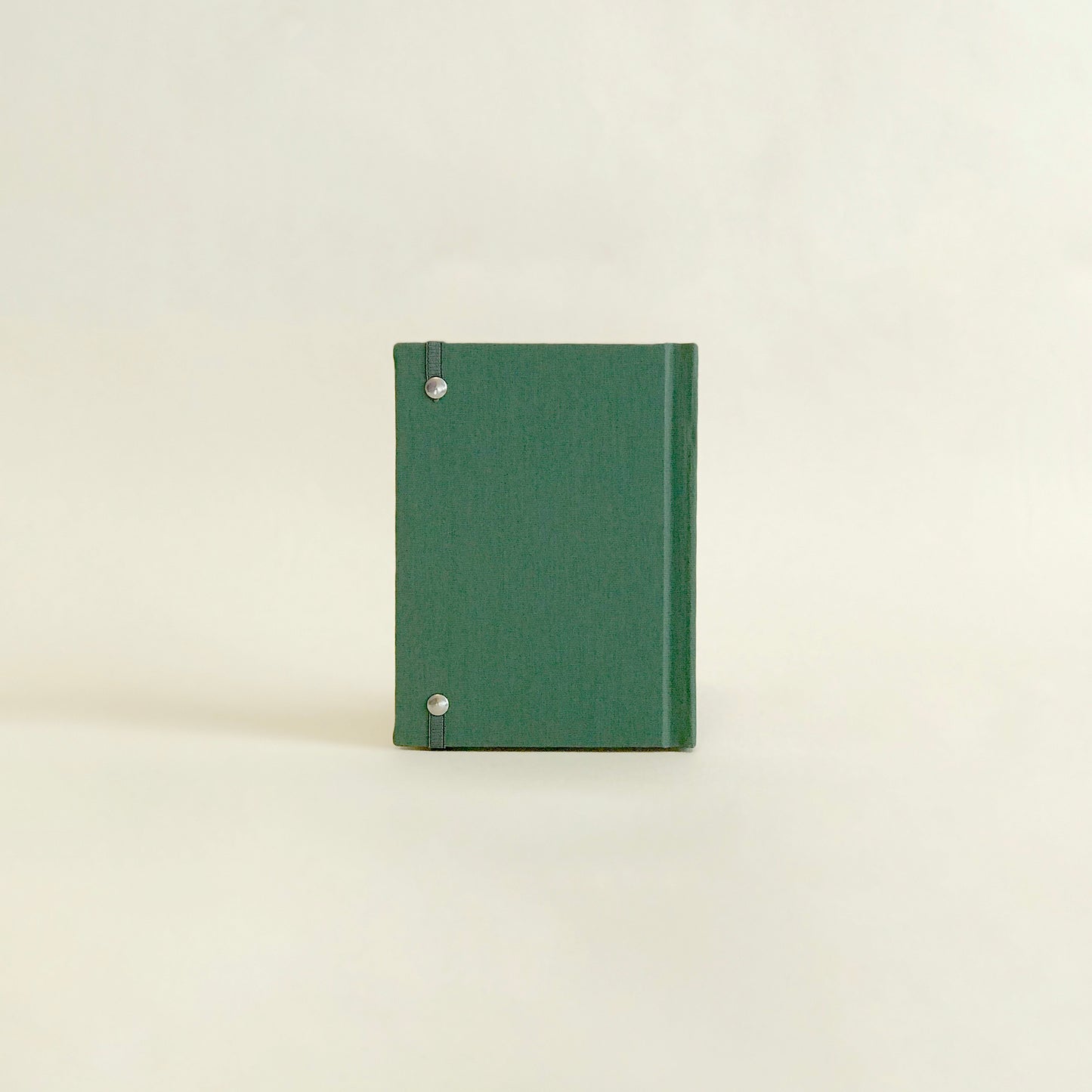 Carnet de notes marbré - vert sapin et rouge
