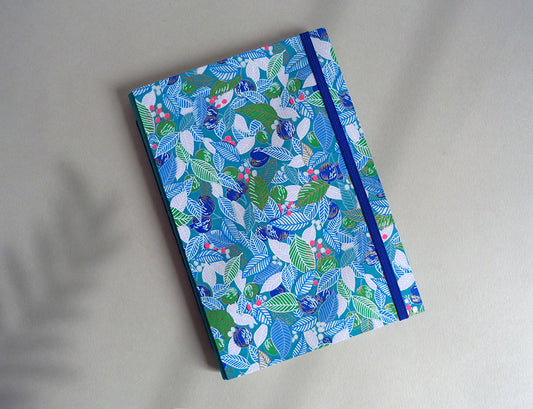 Journal bailles turquoise