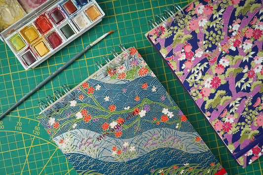 Carnet spirale pour l'aquarelle