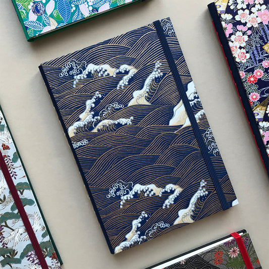 Journal papier japonais : Vagues